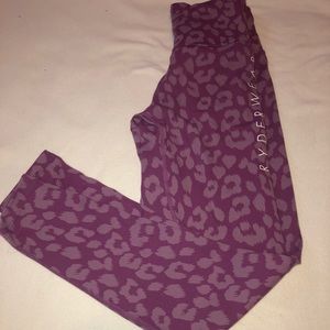 Ryderwear Animal Print Scrunch bum Leggings